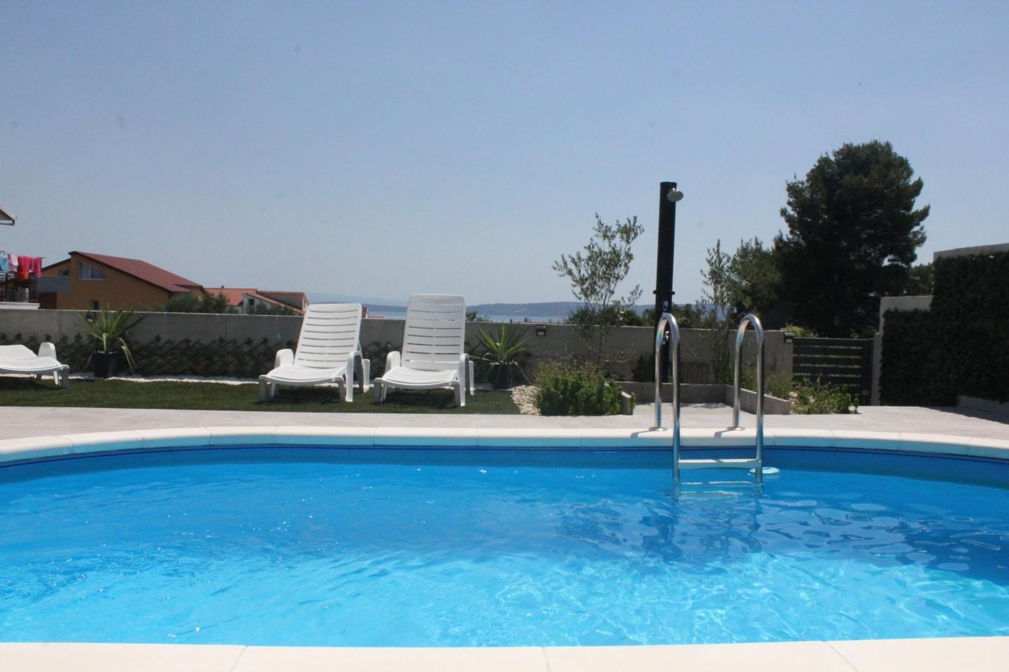 Villa Marta 3 Bedrooms, 2 Baths And Pool Kaštel Štafilić Zewnętrze zdjęcie