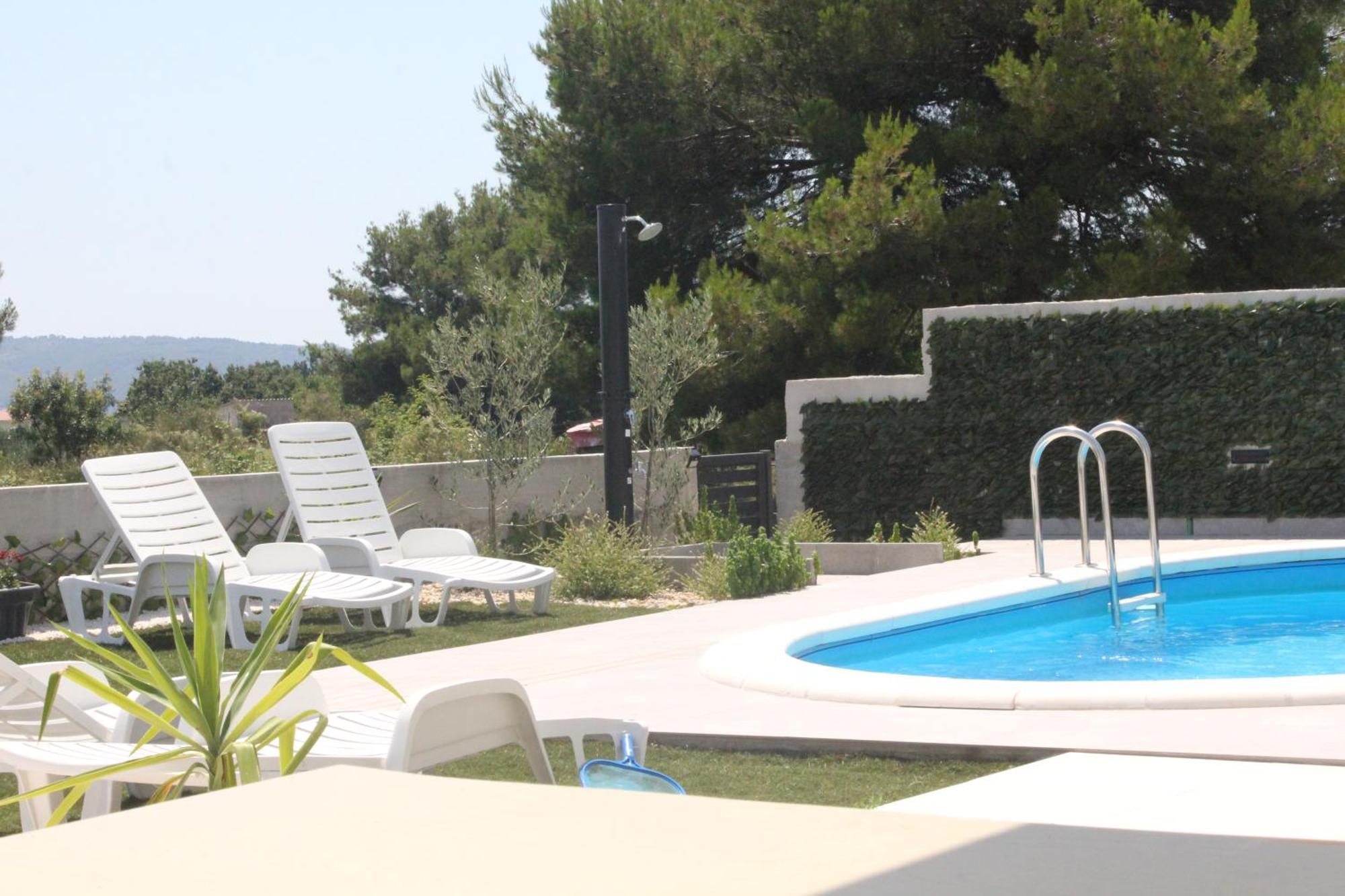 Villa Marta 3 Bedrooms, 2 Baths And Pool Kaštel Štafilić Zewnętrze zdjęcie