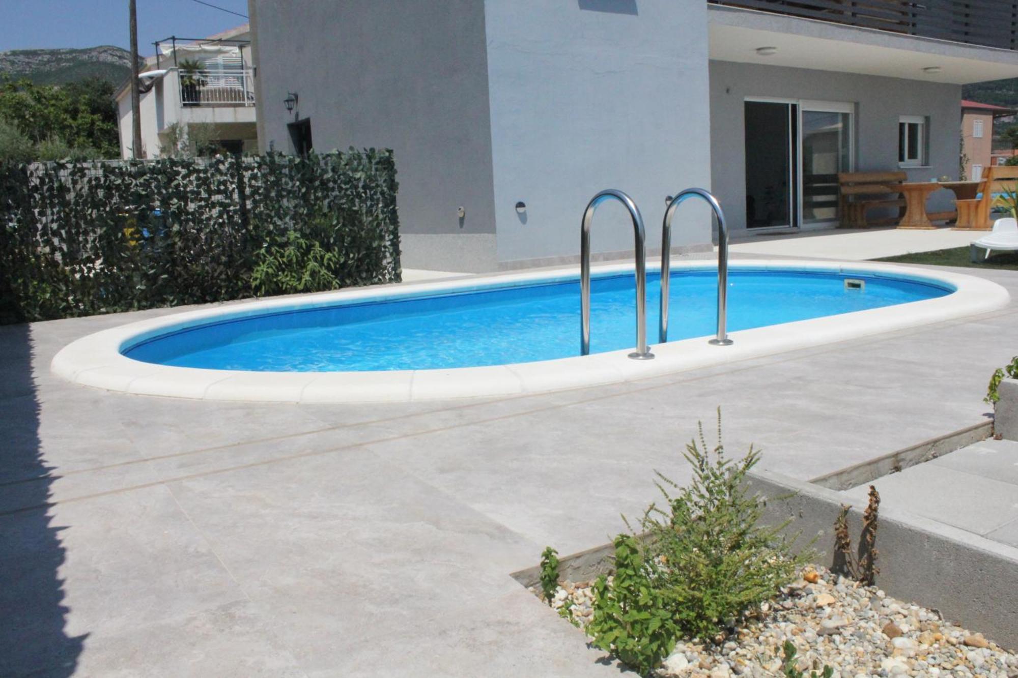 Villa Marta 3 Bedrooms, 2 Baths And Pool Kaštel Štafilić Zewnętrze zdjęcie